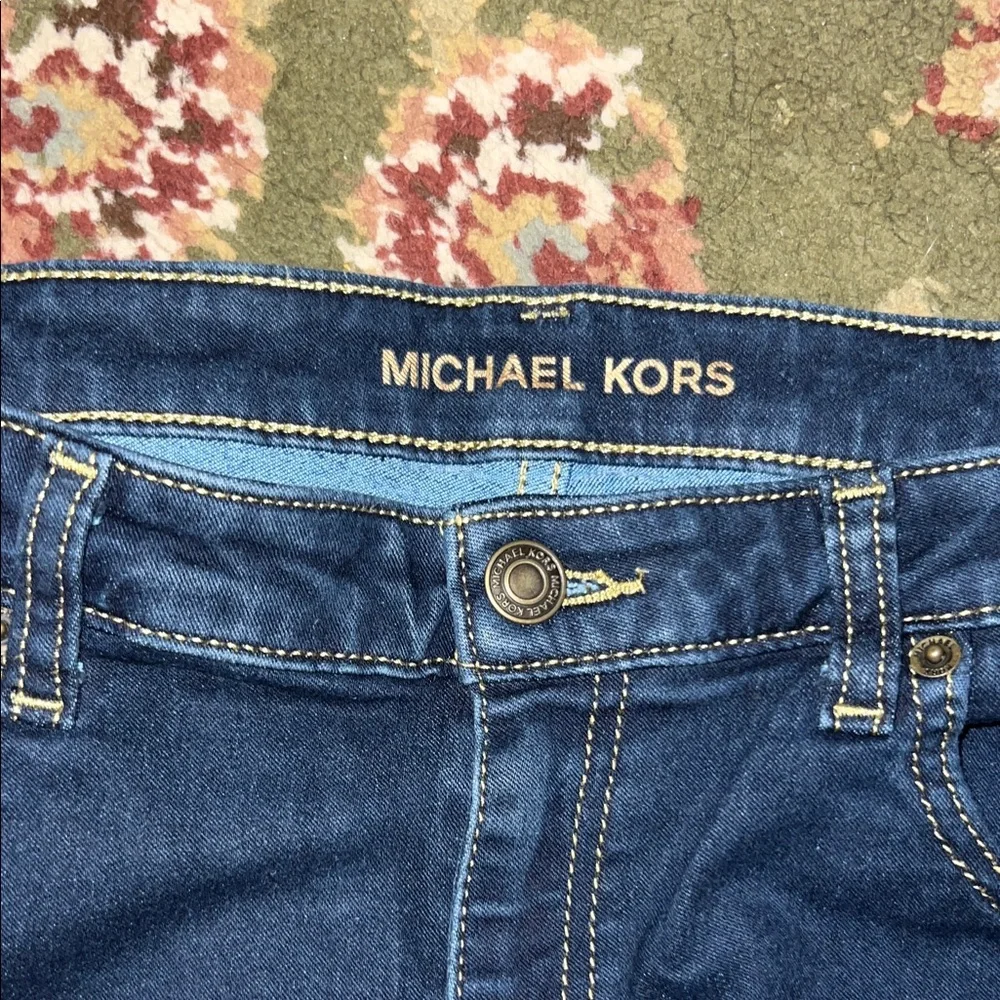 Michael Kors Dark Blue Skinny Jeans - Women's